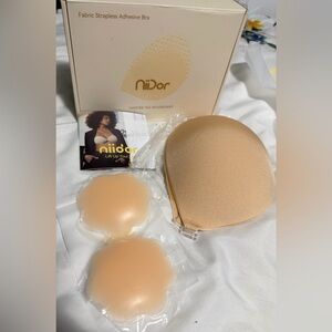 Strapless Adhesive Bra - Nude